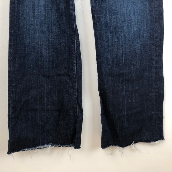 7 For All Mankind Dojo Jeans Flare Wide Leg 7FAMK - Picture 6 of 8